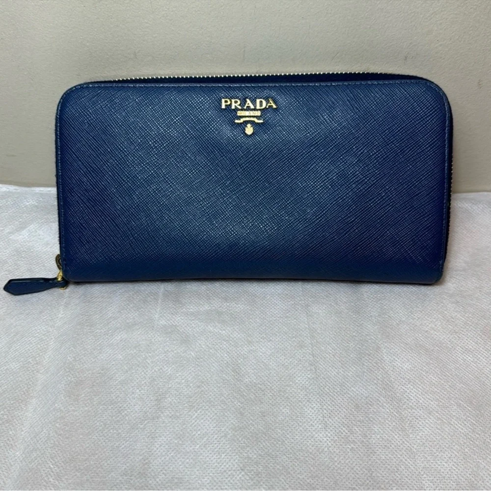 PRADA Saffiano Metal wallet - Picture 2 of 5